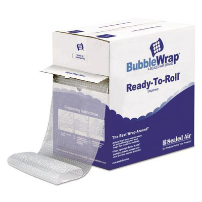 Bubble Wrap Cushioning Material In Dispenser Box, 3/16" Thick, 12" X 175 Ft.