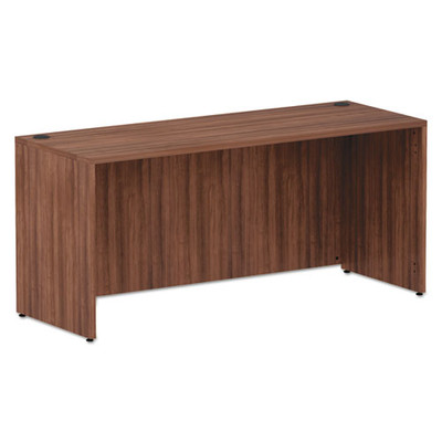 Alera Valencia Series Credenza Shell, 65w X 23.63d X 29.5h, Modern Walnut Alera Valencia Series Credenza Shell, 65w X 23.63d X 29.5h, Modern Walnut