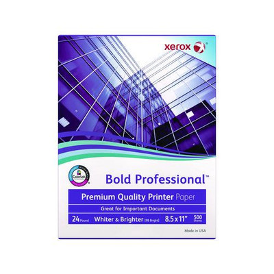Bold Professional Quality Paper, 98 Bright, 24lb, 8.5 X 11, White, 500/ream