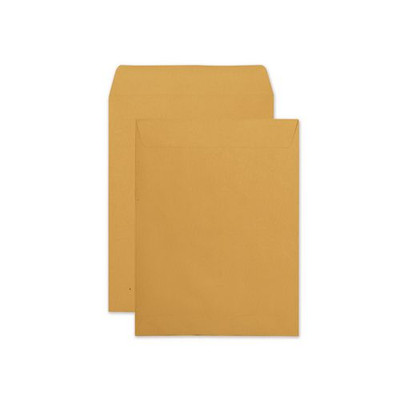 Redi-seal Catalog Envelope, #12 1/2, Cheese Blade Flap, Redi-seal Closure, 9.5 X 12.5, Brown Kraft, 250/box