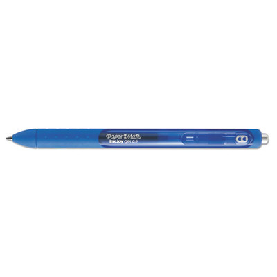 Inkjoy Gel Pen, Retractable, Micro 0.5 Mm, Blue Ink, Blue Barrel, Dozen Inkjoy Gel Pen, Retractable, Micro 0.5 Mm, Blue Ink, Blue Barrel, Dozen