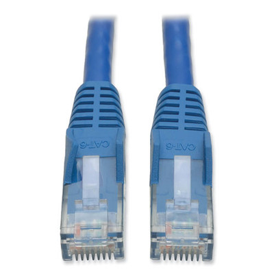 Cat6 Gigabit Snagless Molded Patch Cable, Rj45 (m/m), 7 Ft., Blue