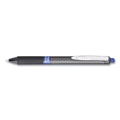 Oh! Gel Pen, Retractable, Medium 0.7 Mm, Blue Ink, Black Barrel, Dozen Oh! Gel Pen, Retractable, Medium 0.7 Mm, Blue Ink, Black Barrel, Dozen