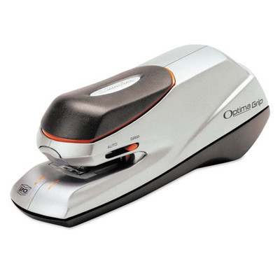 Optima Grip Electric Stapler, 20-sheet Capacity, Black/silver Optima Grip Electric Stapler, 20-sheet Capacity, Black/silver