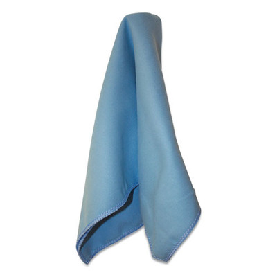 Lightweight Microfiber Cloths, 16 X 16, Blue, 12/pack, 18 Packs/carton Lightweight Microfiber Cloths, 16 X 16, Blue, 12/pack, 18 Packs/carton