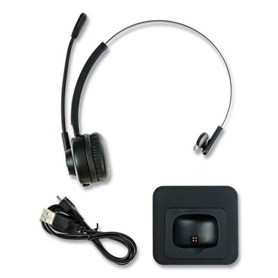 Zum Bt Mobile Office Headset, Monaural, Over The Head