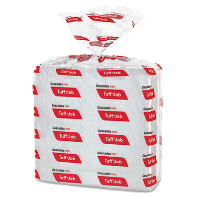 Tuff-job S400 Drc Wipers, Medium, 12 X 13, White, 60/pack, 18 Pack/carton Tuff-job S400 Drc Wipers, Medium, 12 X 13, White, 60/pack, 18 Pack/carton