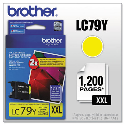 Lc79y Innobella Super High-yield Ink, 1,200 Page-yield, Yellow Lc79y Innobella Super High-yield Ink, 1,200 Page-yield, Yellow