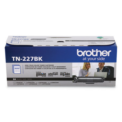 Tn227bk High-yield Toner, 3,000 Page-yield, Black Tn227bk High-yield Toner, 3,000 Page-yield, Black