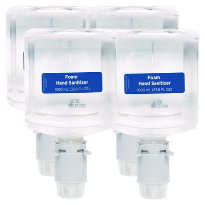 Pacific Blue Ultra Foam Hand Sanitizer Refill For Manual Dispensers, 1,000 Ml, Fragrance-free, 4/carton