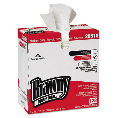 Airlaid Medium Duty Wipers, Cloth, 9.2 X 12.4, White, 128/box, 10 Boxes/carton Airlaid Medium Duty Wipers, Cloth, 9.2 X 12.4, White, 128/box, 10 Boxes/carton