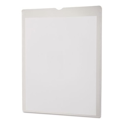 Utili-jac Heavy-duty Clear Plastic Envelopes, 8.5 X 11, Letter, 50/box