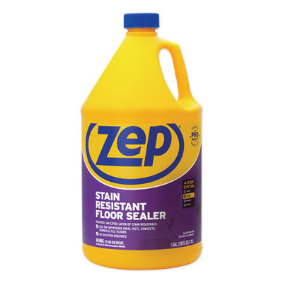 Stain Resistant Floor Sealer, 1 Gal Bottle - VISZPEZUFSLR128EA Stain Resistant Floor Sealer, 1 Gal Bottle - VISZPEZUFSLR128EA