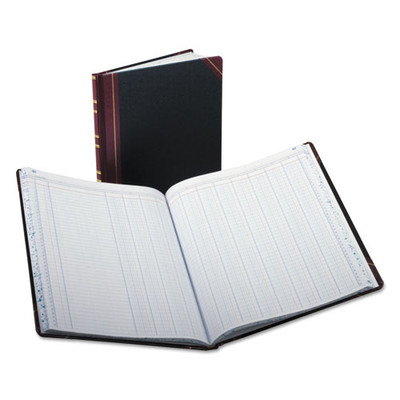 Extra-durable Bound Book, Double-page 12-column Accounting, Black/maroon/gold Cover, 11.94 X 9.78 Sheets, 150 Sheets/book Extra-durable Bound Book, Double-page 12-column Accounting, Black/maroon/gold Cover, 11.94 X 9.78 Sheets, 150 Sheets/book