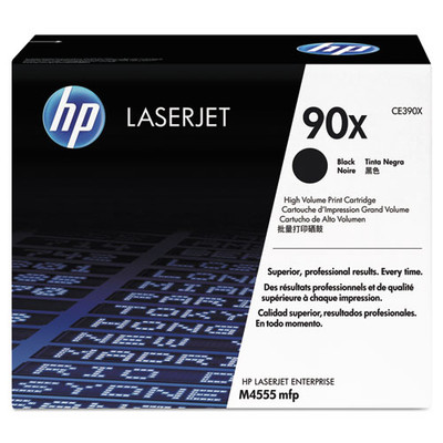 Hp 90x, (ce390x) High-yield Black Original Laserjet Toner Cartridge Hp 90x, (ce390x) High-yield Black Original Laserjet Toner Cartridge