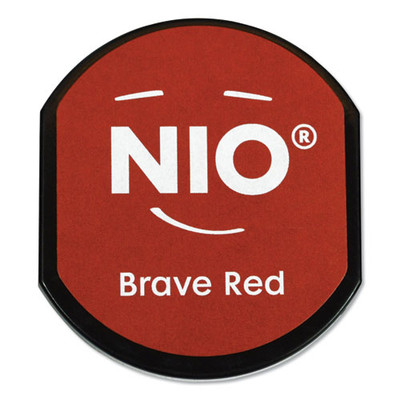 Ink Pad For Nio Stamp With Voucher, Brave Red Ink Pad For Nio Stamp With Voucher, Brave Red