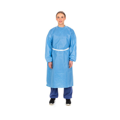 AAMI Level 3 Isolation Gown, Blue AAMI Level 3 Isolation Gown, Blue