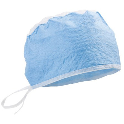Surgeon Cap, Tie Closure, Blue