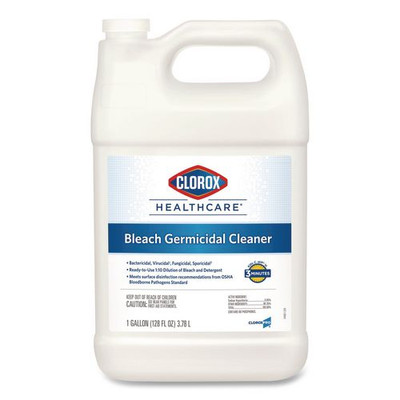 Bleach Germicidal Cleaner, 128 Oz Refill Bottle