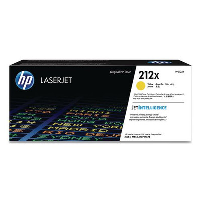 Hp 212x, (w2122x) High-yield Yellow Original Laserjet Toner Cartridge