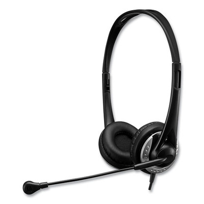 Xtream P2 Usb Wired Multimedia Headset With Microphone, Binaural Over The Head, Black
