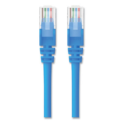 Cat6 Utp Computer Patch Cable, Rj45 Connectors, 25 Ft, Blue Cat6 Utp Computer Patch Cable, Rj45 Connectors, 25 Ft, Blue
