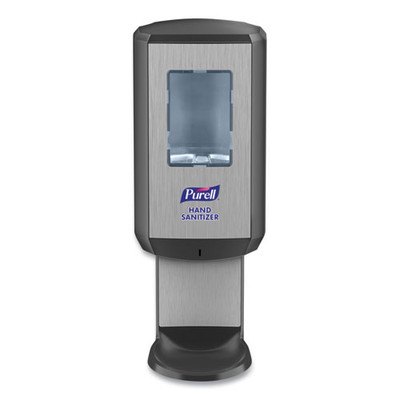 Cs6 Hand Sanitizer Dispenser, 1,200 Ml, 5.79 X 3.93 X 15.64, Graphite Cs6 Hand Sanitizer Dispenser, 1,200 Ml, 5.79 X 3.93 X 15.64, Graphite