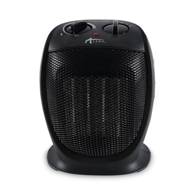 Ceramic Heater, 7.13" X 5.88" X 8.75", Black