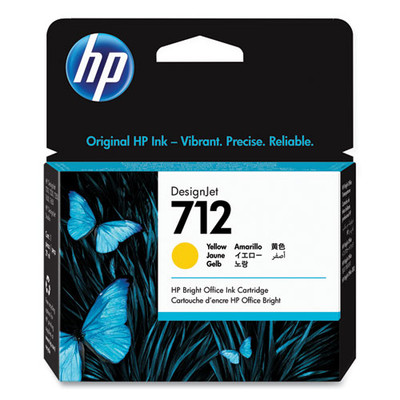 Hp 712, (3ed69a) Yellow Original Ink Cartridge