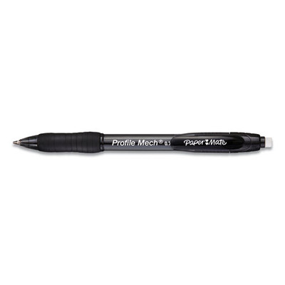 Profile Mechanical Pencils, 0.7 Mm, Hb (#2), Black Lead, Black Barrel, Dozen Profile Mechanical Pencils, 0.7 Mm, Hb (#2), Black Lead, Black Barrel, Dozen