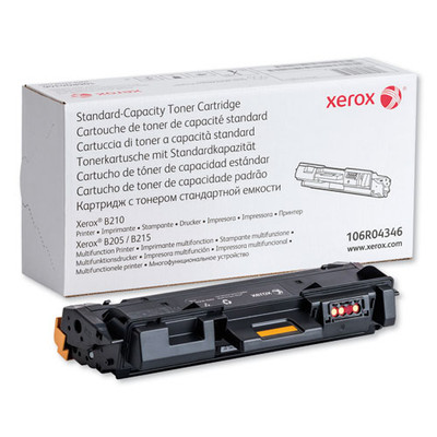 106r04346 Toner, 1,500 Page-yield, Black 106r04346 Toner, 1,500 Page-yield, Black