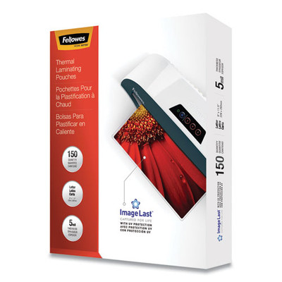 Imagelast Laminating Pouches With Uv Protection, 5 Mil, 9" X 11.5", Clear, 150/pack Imagelast Laminating Pouches With Uv Protection, 5 Mil, 9" X 11.5", Clear, 150/pack