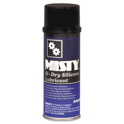 Si-dry Silicone Spray Lubricant, Aerosol, 11oz, 12/carton Si-dry Silicone Spray Lubricant, Aerosol, 11oz, 12/carton