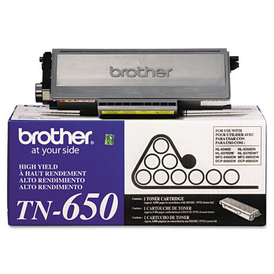 Tn650 High-yield Toner, 8,000 Page-yield, Black