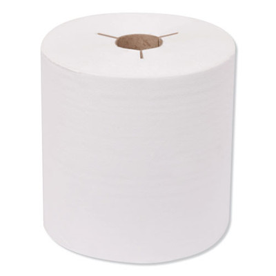 Premium Hand Towel Roll, Notched, 8 X 10, White, 600 Ft, 720 Sheets/roll, 6 Rolls/carton