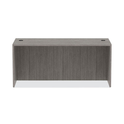 Alera Valencia Series Straight Front Desk Shell, 65" X 29.5" X 29.63", Gray
