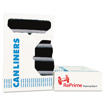 Linear Low Density Can Liners With Accufit Sizing, 32 Gal, 0.9 Mil, 33" X 44", Black, 100/carton Linear Low Density Can Liners With Accufit Sizing, 32 Gal, 0.9 Mil, 33" X 44", Black, 100/carton