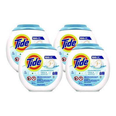 Pods, Unscented, 81 Pods/tub, 4 Tubs Carton