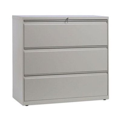 Lateral File, 3 Legal/letter/a4/a5-size File Drawers, Putty, 42" X 18" X 39.5"