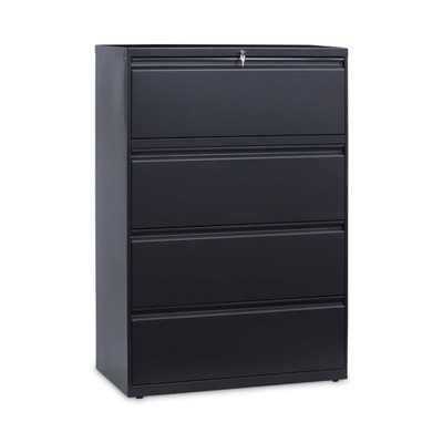 Lateral File, 4 Legal/letter/a4/a5-size File Drawers, Charcoal, 36" X 18" X 52.5"