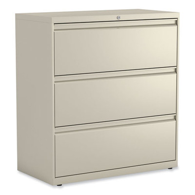 Lateral File, 3 Legal/letter/a4/a5-size File Drawers, Putty, 36" X 18" X 39.5"