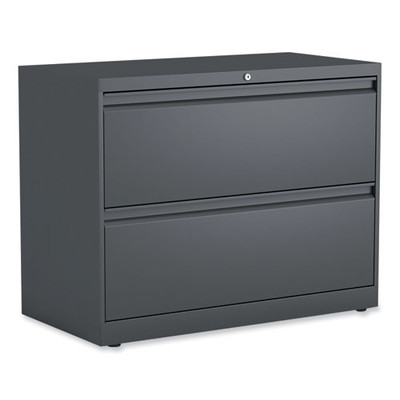 Lateral File, 2 Legal/letter/a4/a5-size File Drawers, Charcoal, 36" X 18" X 28"
