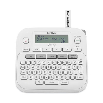 P-touch Pt-d220 Label Maker, 2 Lines, 3.9 X 9.3 X 10.2