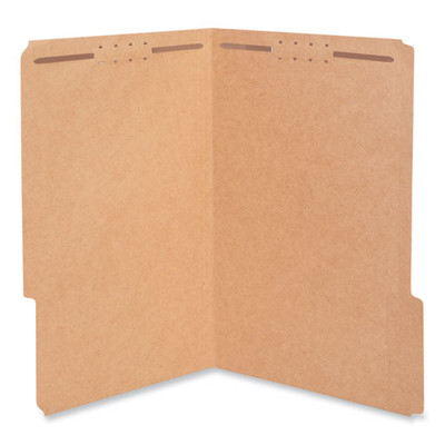 Reinforced Top Tab Fastener Folders, 2 Fasteners, Legal Size, Brown Kraft Exterior, 50/box Reinforced Top Tab Fastener Folders, 2 Fasteners, Legal Size, Brown Kraft Exterior, 50/box