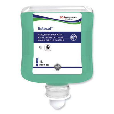 Estesol Hand, Hair And Body Cleaner, Rainforest Scent, 1 L Cartridge Refill, 6/carton Estesol Hand, Hair And Body Cleaner, Rainforest Scent, 1 L Cartridge Refill, 6/carton