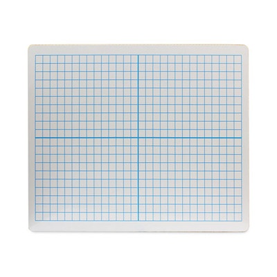 Graphing Two-sided Dry Erase Board, 12 X 9, Xy Axis Front, White Back, 12/pack Graphing Two-sided Dry Erase Board, 12 X 9, Xy Axis Front, White Back, 12/pack