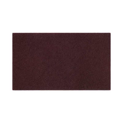 Deep Scrub Pads, 28 X 14, Maroon, 10/carton Deep Scrub Pads, 28 X 14, Maroon, 10/carton