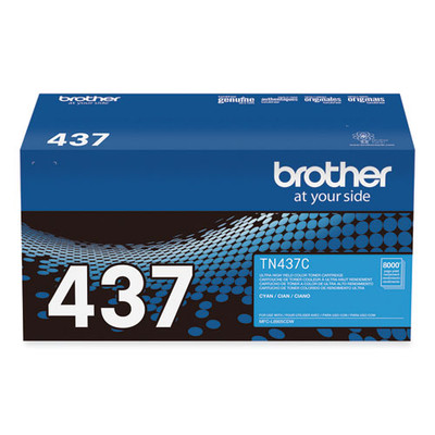 Tn437c Ultra High-yield Toner, 8,000 Page-yield, Cyan Tn437c Ultra High-yield Toner, 8,000 Page-yield, Cyan