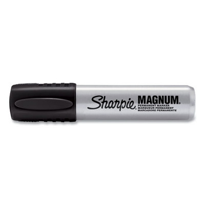 Magnum Permanent Marker, Broad Chisel Tip, Black - VISSAN44001A