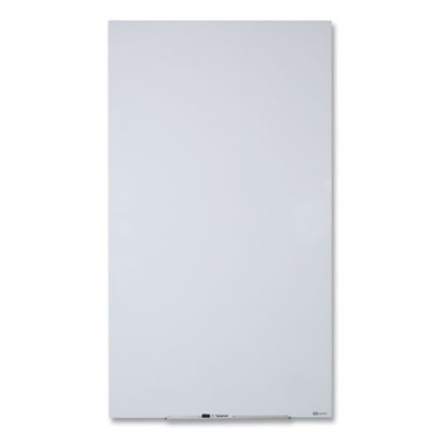 Invisamount Vertical Magnetic Glass Dry-erase Boards, 28 X 50, White Surface Invisamount Vertical Magnetic Glass Dry-erase Boards, 28 X 50, White Surface